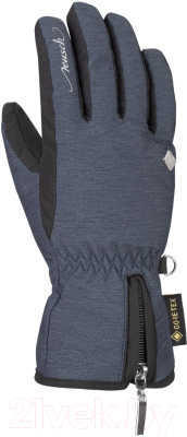 Перчатки лыжные Reusch Selina GTX Dress / 6031331-4509 (р-р 7.5, Blue Melange)