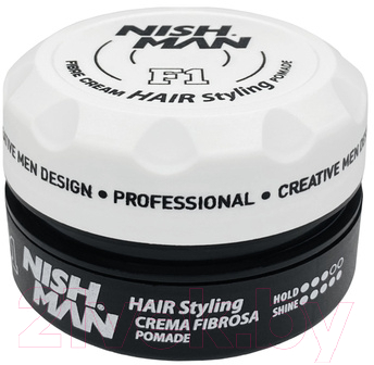 Крем для укладки волос NishMan F1 Fiber (100мл)