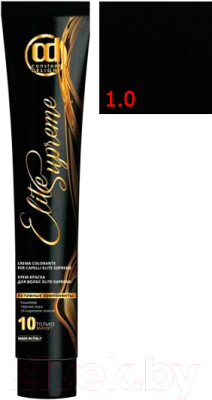 

Крем-краска для волос Constant Delight, Черный, Elite Supreme 1/0