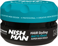 Воск для укладки волос NishMan M4 матовая сильной фиксации (100мл) - 