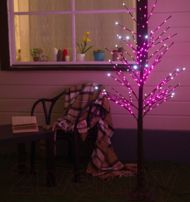 Светодиодное дерево Luazon Эффект мерцания 3613133 (розовый)