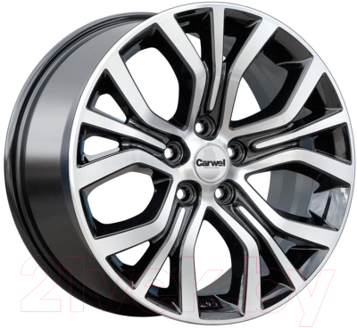 

Литой диск Carwel, Лум 1608 GrandVitara 16x6.5" 5x114.3мм DIA 60.1мм ET 45мм ABT
