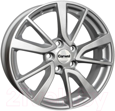 

Литой диск Carwel, Кадам 162 Teana 17x7" 5x114.3мм DIA 66.1мм ET 45мм SL