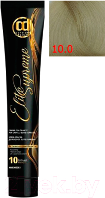 Крем-краска для волос Constant Delight Elite Supreme 10/0 (100мл, яркий блонд)
