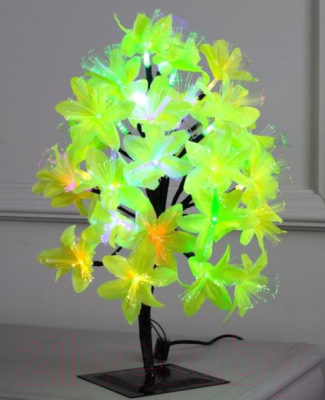 Светодиодное дерево Luazon Лилия желтая 1077253