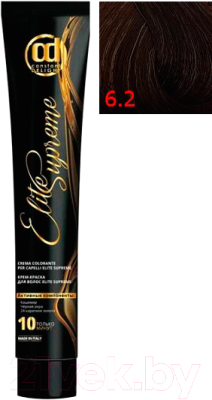 Крем-краска для волос Constant Delight Elite Supreme 6/2 (100мл, темный блонд пепельный)