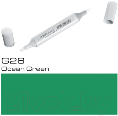 Маркер художественный Copic Sketch G-28 / 2107564 (зеленый океан)