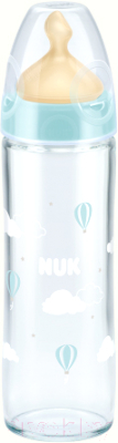 Бутылочка для кормления NUK New Classic / 10745104 (голубой)