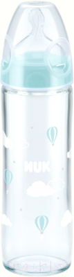 Бутылочка для кормления NUK New Classic / 10745105 (голубой)