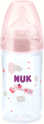 Бутылочка для кормления NUK New Classic / 10743769 (розовый)