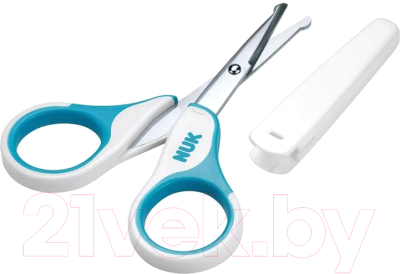 Ножницы для новорожденных NUK 10256257 (синий)