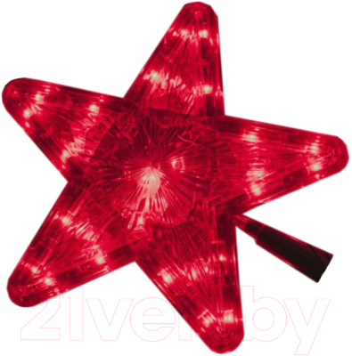 Верхушка для елки Twinkle Звезда 049 (красный)