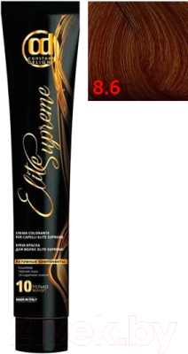 Крем-краска для волос Constant Delight Elite Supreme 8/6 (100мл, светлый блонд шоколадный)