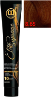 Крем-краска для волос Constant Delight Elite Supreme 8/65 (100мл, светлый блонд шоколадно-золотистый) - 