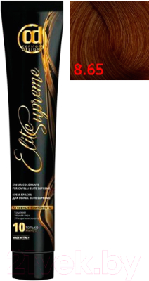 Крем-краска для волос Constant Delight Elite Supreme 8/65 (100мл, светлый блонд шоколадно-золотистый)