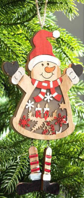 

Светодиодная игрушка Luazon, Снеговик 4364326