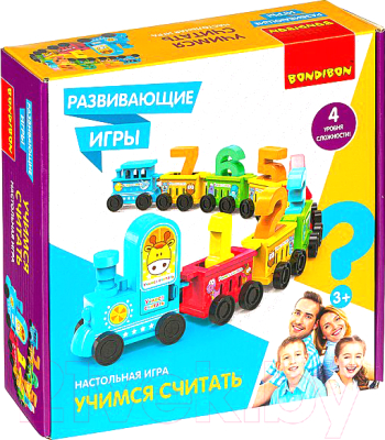 

Развивающая игра Bondibon, Учимся считать / ВВ4779