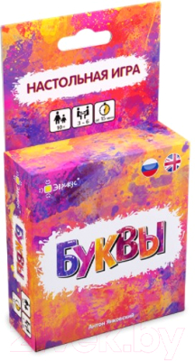 Настольная игра Эврикус Буквы / BG-11042