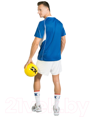 Футболка волейбольная 2K Sport Energy / 140040 (XS, синий/белый)