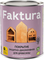 Защитно-декоративный состав Ярославские краски Faktura (700мл, орех) - 