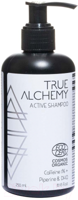 Шампунь для волос True Alchemy Active Shampoo Caffeine 1%+Piperine & DHQ Eсосert (250мл)