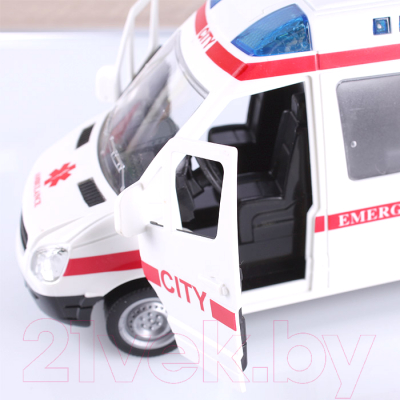 Автомобиль игрушечный Darvish Скорая помощь 1:16 / DV-T-1708