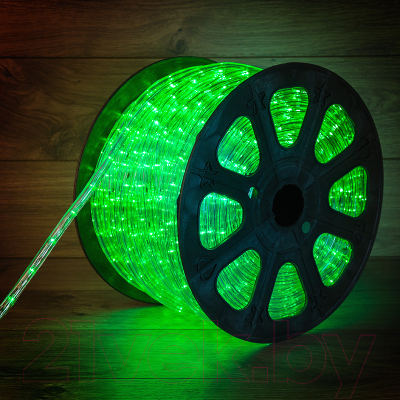 Светодиодный шнур (дюралайт) Neon-Night 121-124-4 (зеленый)