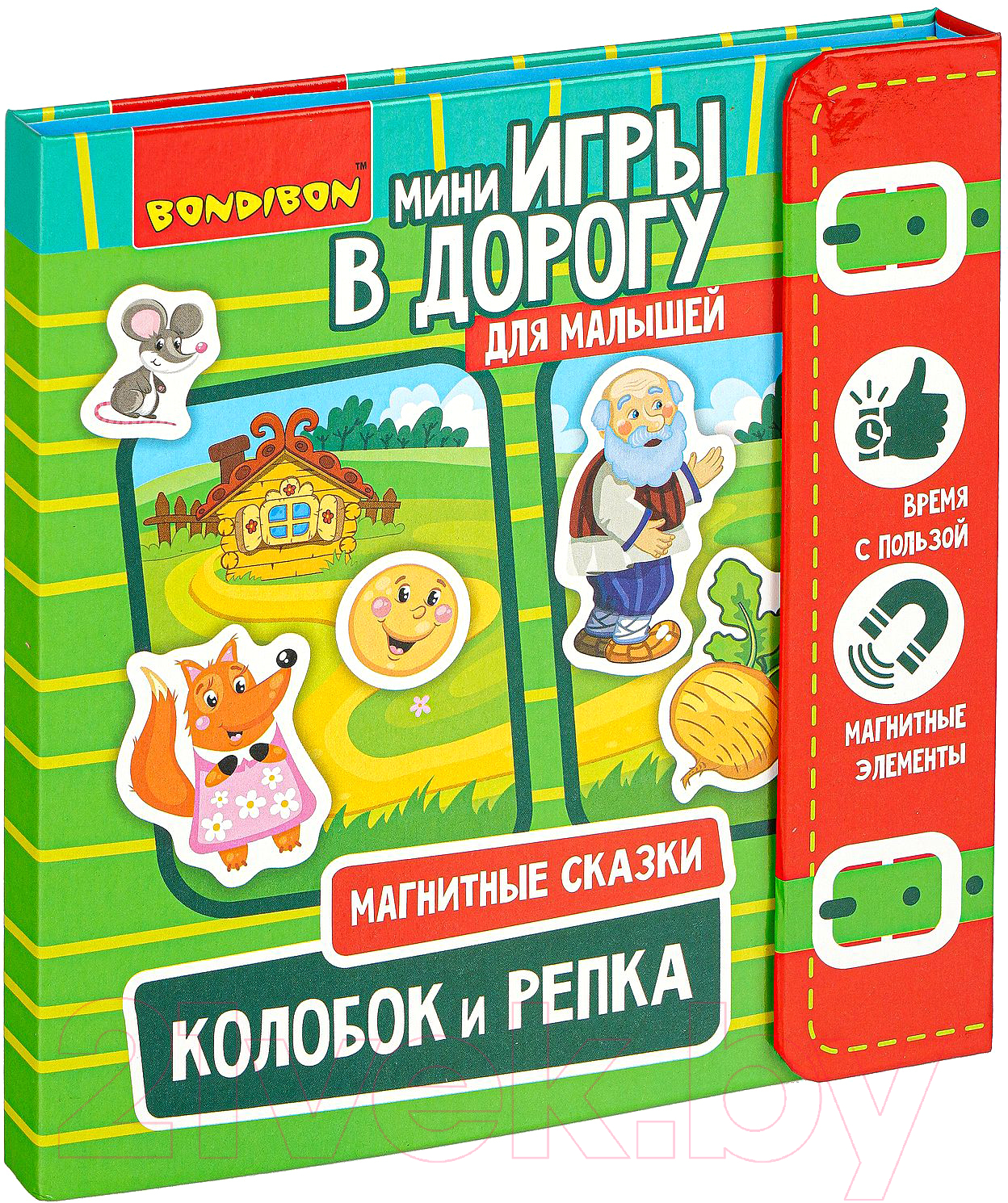 Развивающая игра Bondibon Магнитные сказки. Колобок и репка / ВВ4236