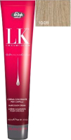 Крем-краска для волос Lisap Oil Protection Complex 10/28 (100мл, очень светлый блондин жемчужно-пепельный) - 