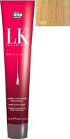Крем-краска для волос Lisap Oil Protection Complex 10/3 (100мл, очень светлый блондин золотистый плюс) - 