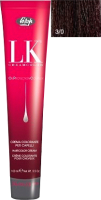 Крем-краска для волос Lisap Oil Protection Complex 3/0 (100мл) - 