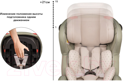Автокресло Happy Baby Passenger V2 (графитовый)