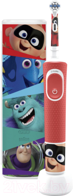 Электрическая зубная щетка Oral-B Pixar D100.413.2KX (с чехлом)