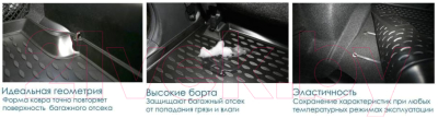 Комплект ковриков для авто ELEMENT CARMZD00025H для Mazda 6 (4шт)