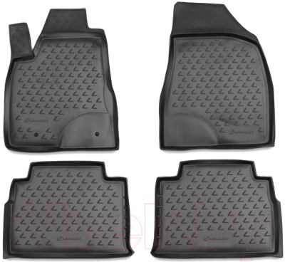 Комплект ковриков для авто ELEMENT NLC.29.09.210 для Lexus RX350 (4шт)