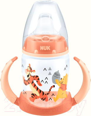 

Бутылочка для кормления NUK, Белый;с разноцветным рисунком;оранжевый, First Choice Дисней / 10743348