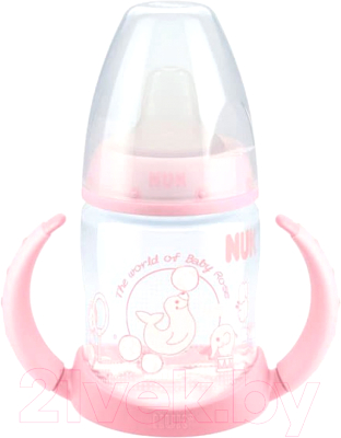 

Бутылочка для кормления NUK, Прозрачный;розовый, Rose & Blue / 10743314