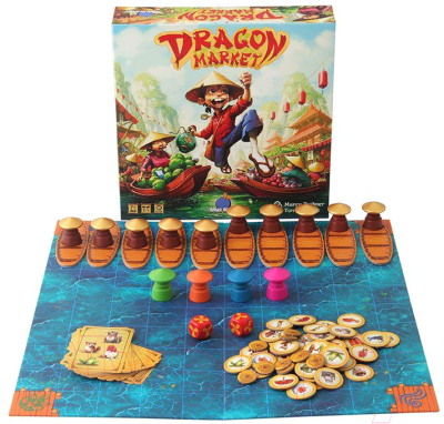 Настольная игра Blue Orange Драконий рынок (Dragon Market)