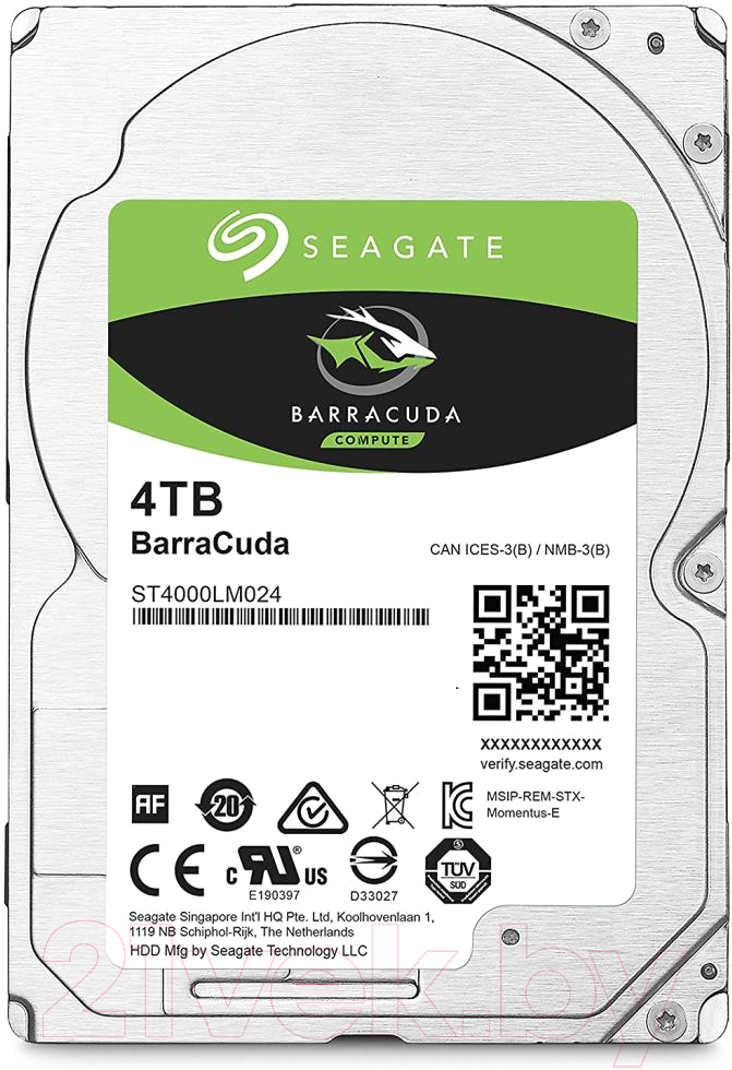 Жесткий диск Seagate Barracuda 4TB (ST4000LM024)