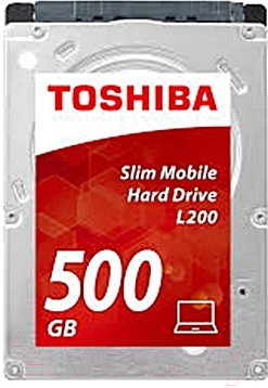 Жесткий диск Toshiba L200 Slim 500GB (HDWK105EZSTA)