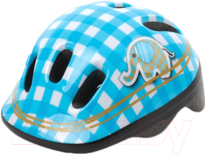 Защитный шлем Polisport Elephant 44/48 (XXS, белый/синий)