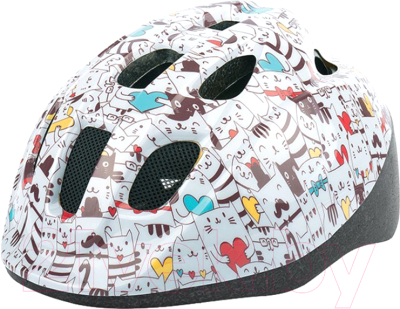 Защитный шлем Polisport Cats 52/56 / 8740400018 (S, разноцветный)