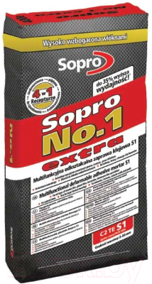 Клей для плитки Sopro №1 400 (25кг)