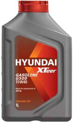 Моторное масло Hyundai XTeer Gasoline G500 10W40 / 1011044 (1л)