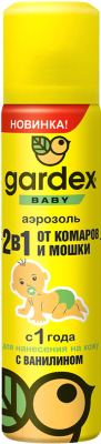 Спрей от насекомых Gardex Baby 0160 (80мл)