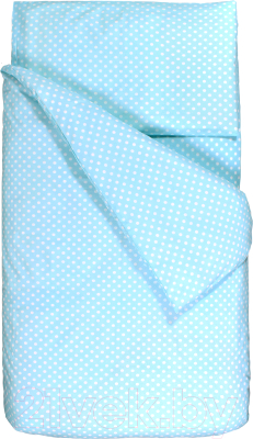 Комплект постельного белья Martoo Comfy B 1.5 (поплин, голубой горох)