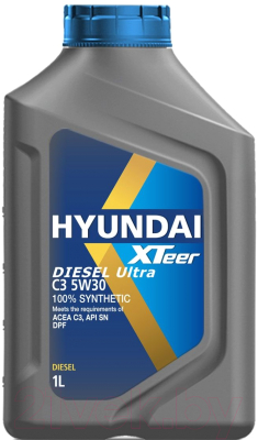 Моторное масло Hyundai XTeer Diesel Ultra C3 5W30 / 1011224 (1л)