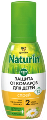 Спрей от насекомых Gardex Naturin для детей N006 (75мл)