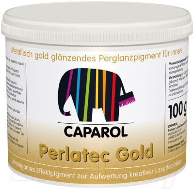 Пигмент Caparol CD Perlatec Gold (100г, золотой)