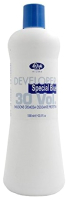 Эмульсия для окисления краски Lisap Developer Spezial Blu 30 vol голубой 9%  (1л) - 